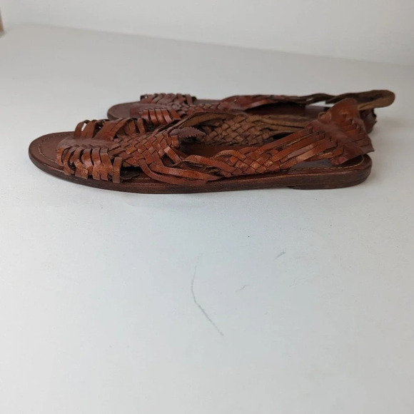 Vintage Huraches Leather Sandals -9 - Picture 4 of 8